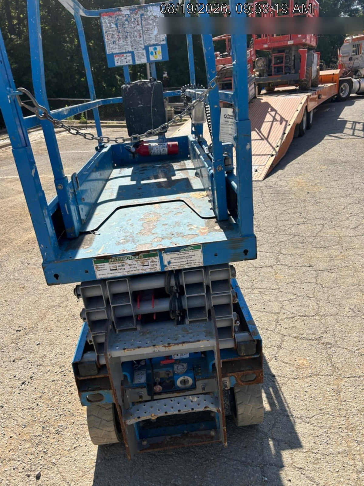 2020 Genie GS-1930 Fixed rails with chain entry gate - Pre A92.20