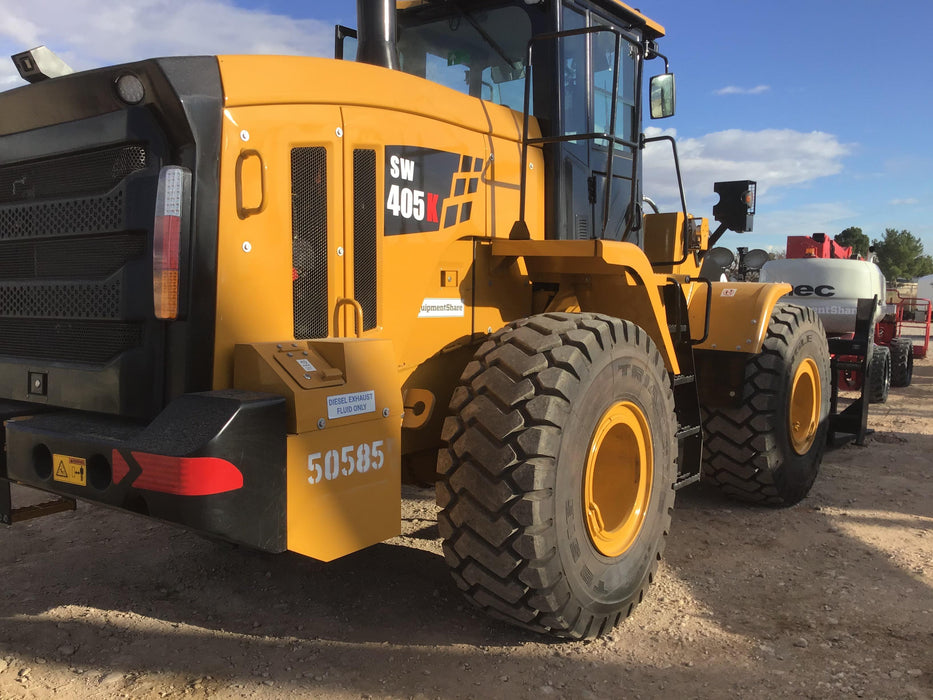 2019 Sany SW405K Cab, JRB Hydraulic QC, 4yrd Bucket, Standard Carriage, 72" Forks - SW405-00A