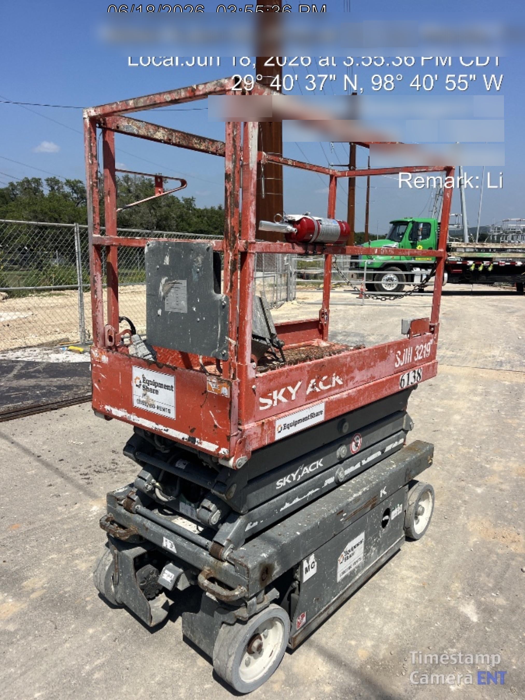 2017 Skyjack SJIII-3219 Skyjack SJ3219, Trojan Battery Set, Extended Warranty 5yr/5k hr