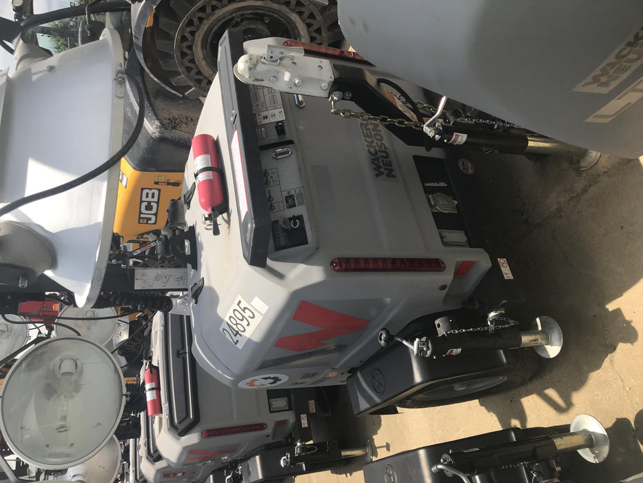 2019 Wacker Neuson LTV6L-MH Wacker Neuson LTV6L Mobile Light Tower w/Fuel Level Sensor Installed