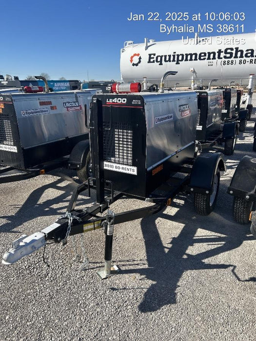 2024 Lincoln Electric LE400 Kubota V1505, Trlr, Cable Rack, Light Kit, ES Decals, T3