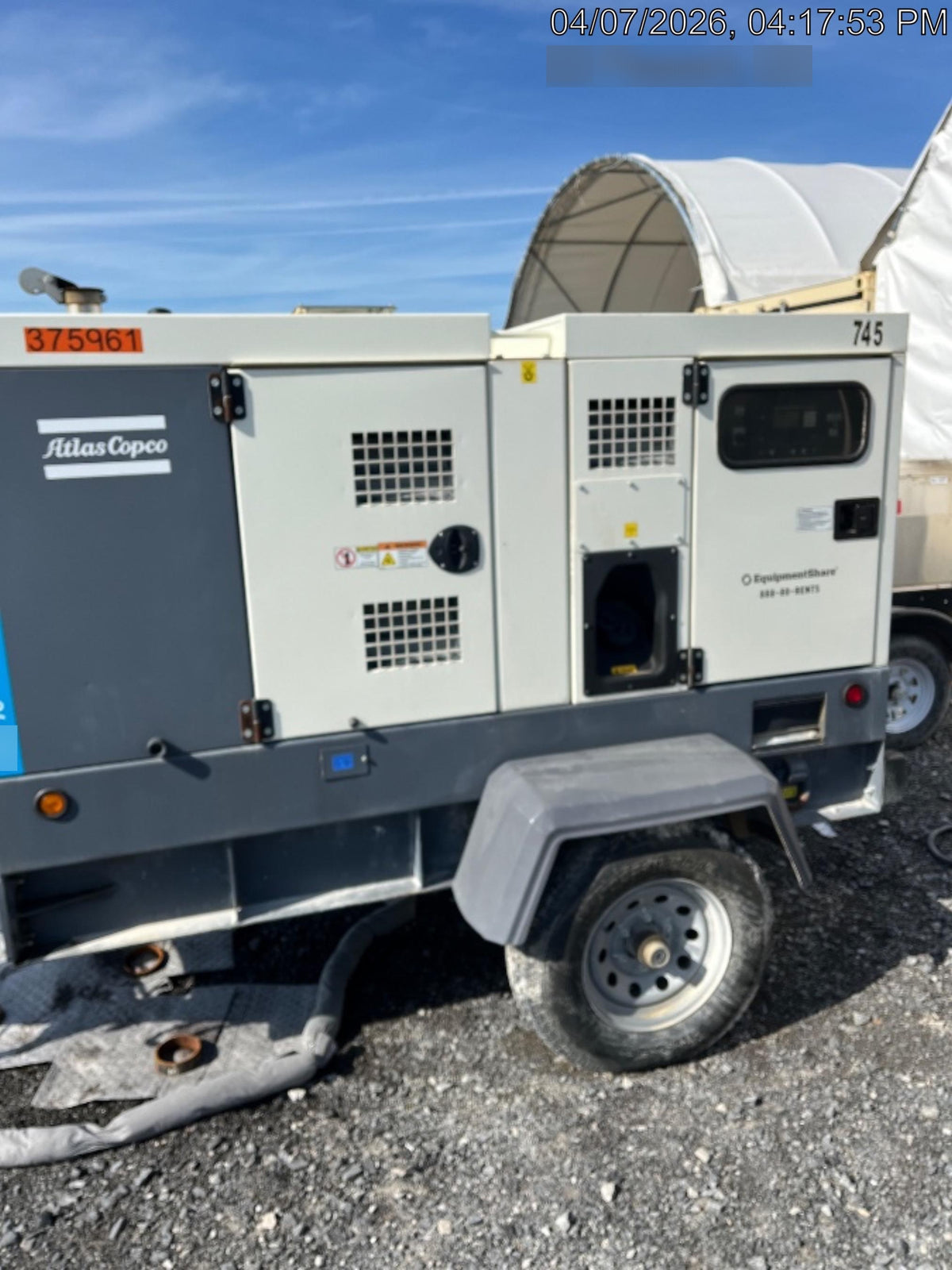 2023 ATLAS COPCO QAS 70