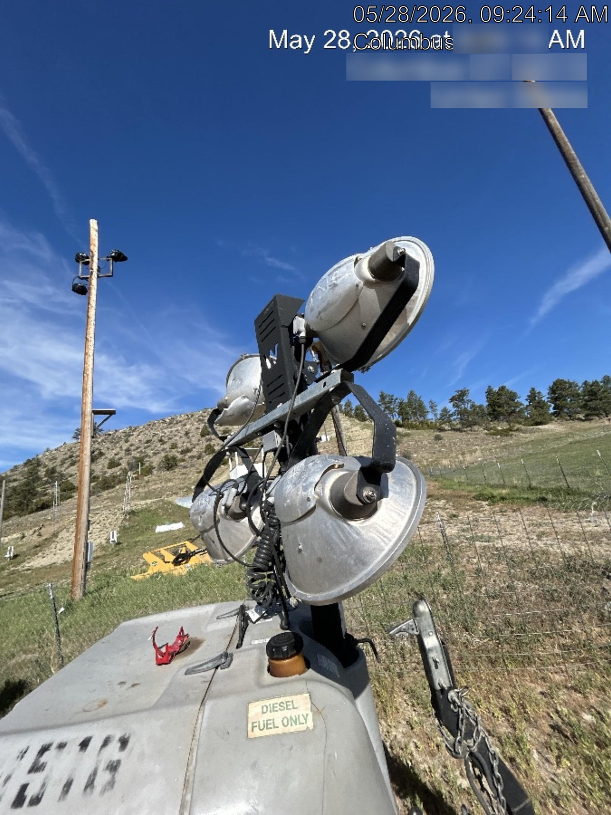 Wacker Neuson LTV6K-MH Wacker Neuson LTV6K Towable Light Tower