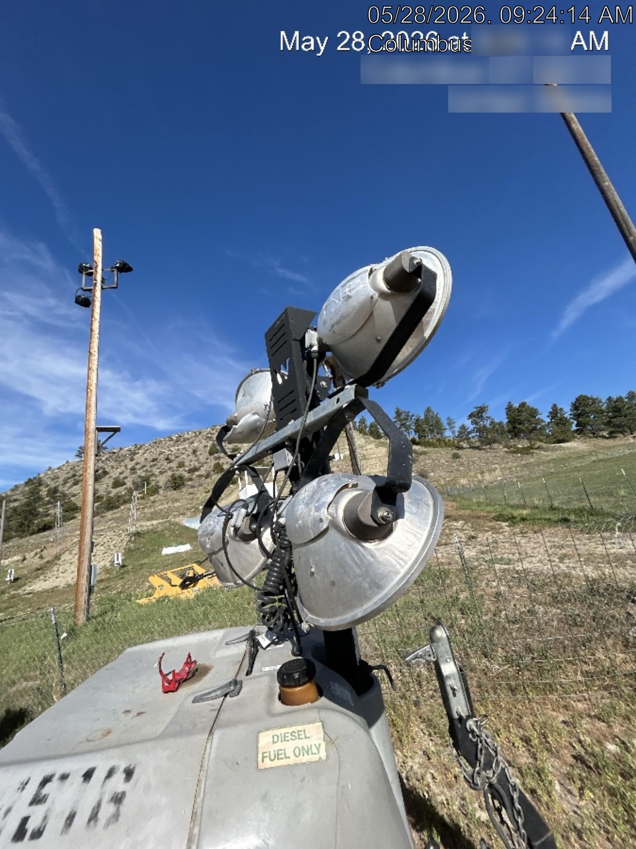 Wacker Neuson LTV6K-MH Wacker Neuson LTV6K Towable Light Tower