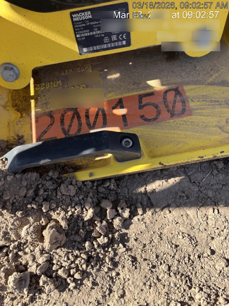 2022 WACKER NEUSON VP1550AW