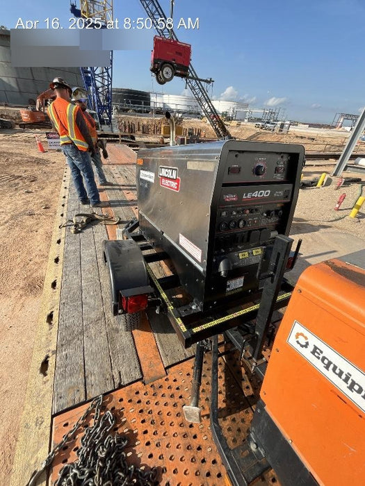 2024 Lincoln Electric LE400 Kubota V1505, Trlr, Cable Rack, Light Kit, ES Decals, T3