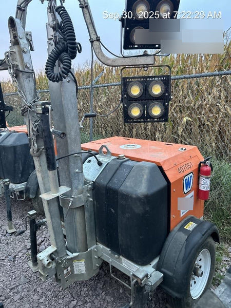 2024 Wanco WLTT-4MM4K Diesel, Deep Sea Controller, Shore Power Plug, Auto Start, (4) 350W LED Floodlights, 4kW Generator, 60 Gal Fuel Tank, 2" Ball, T3