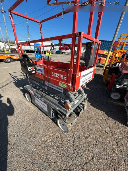 2024 Skyjack SJ3219 Electric Drive, Sld NM Tires, DBcns, RFRails, Power to Platform, T3 + Access Control