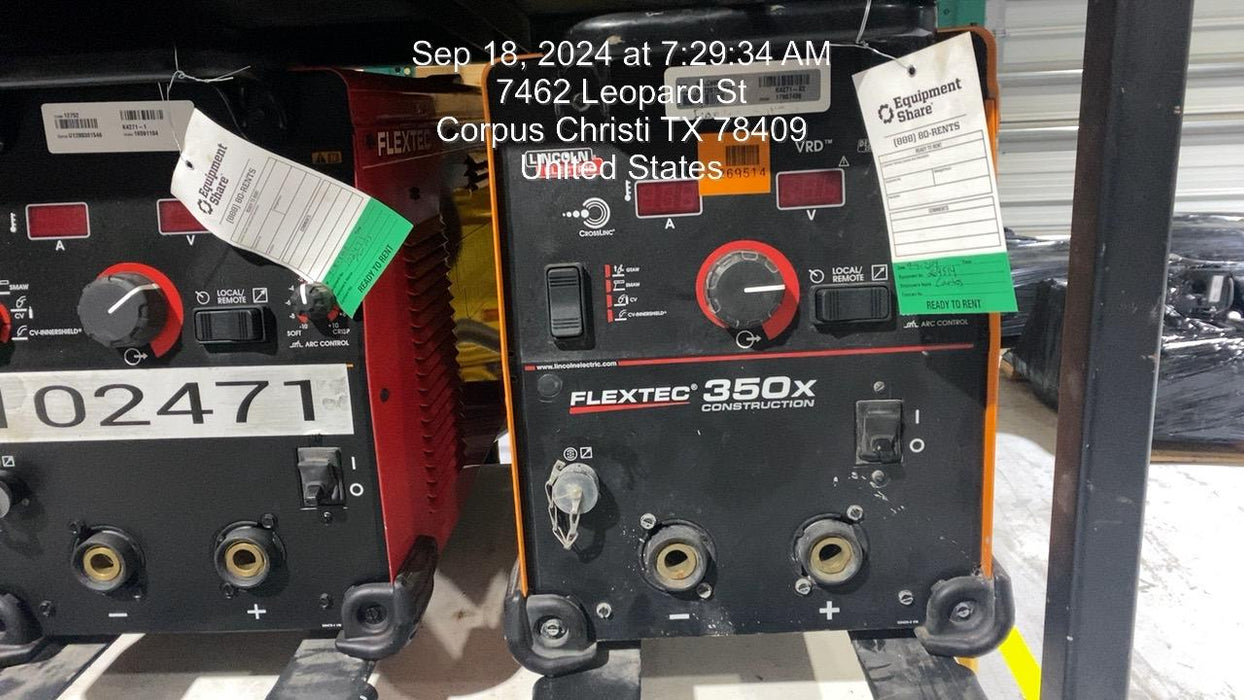 2022 LINCOLN ELECTRIC FLEXTEC 350X