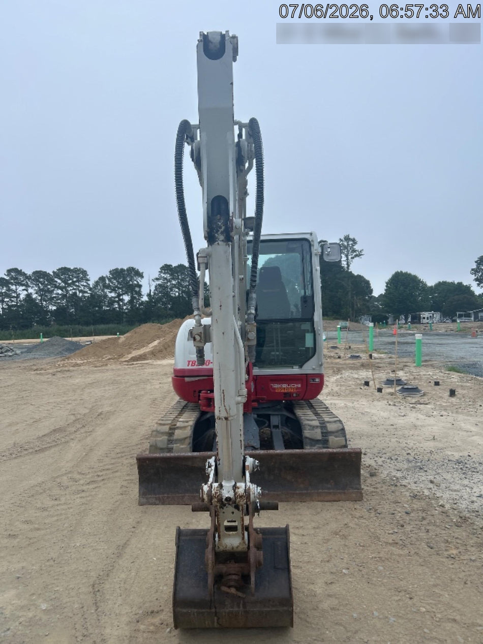 2020 Takeuchi TB250-2C Cab/Heat/Air, Rubber Tracks, Manual TAG QC