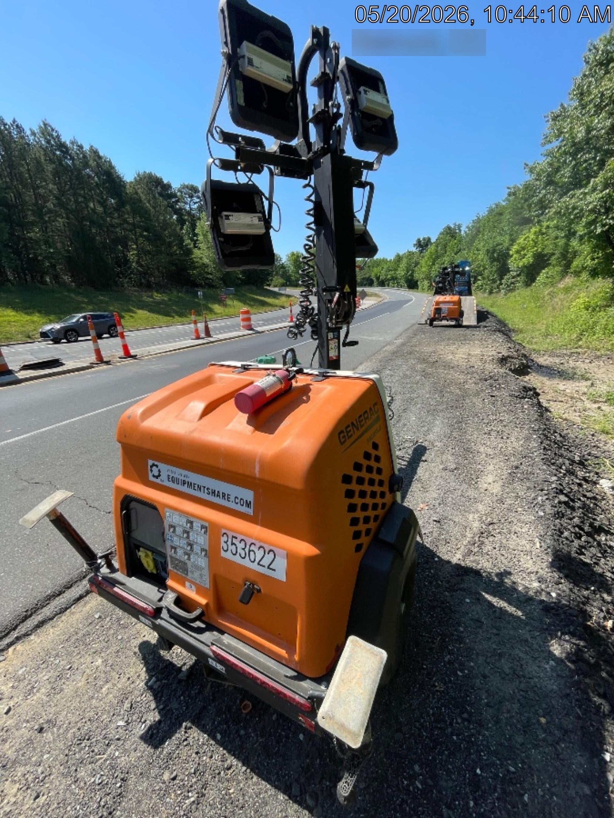 2023 Generac MLT2 Diesel, Flex Switch 120V Input, Powerzone Controller, (4) 320W LED Lights, 4kW Generator, 39.9 Gal Fuel Tank, 2" Ball, T3