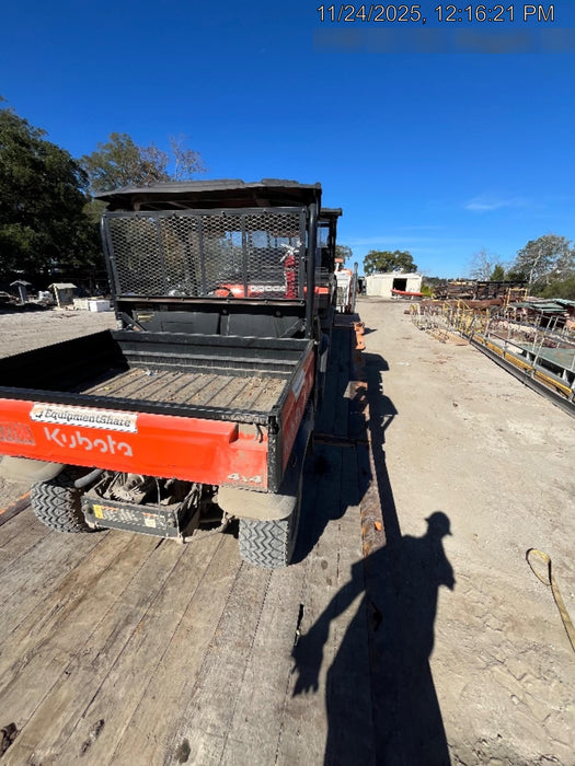 2020 Kubota RTV-X900 4wd Utility Cart, Diesel, 2 Seat, LED Strobe, Windshield Tempered Glass, Plastic Canopy, Wire Harness Kit, Backup Alarm