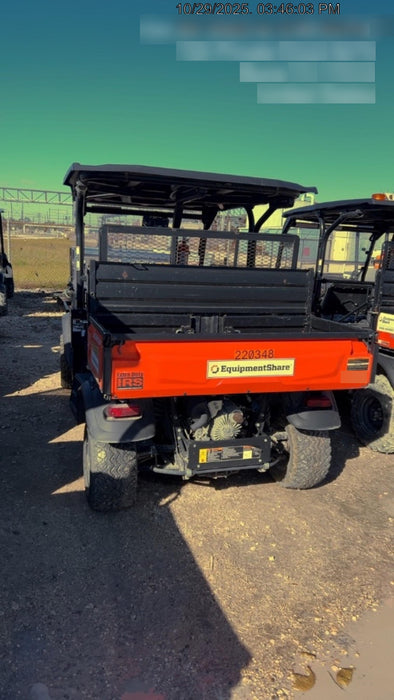 2022 Kubota RTV-X1140W-H Plastic Canopy, Windshield Acrylic Clear, LED Strobe Light, Wire Harness Kit, Back up Alarm