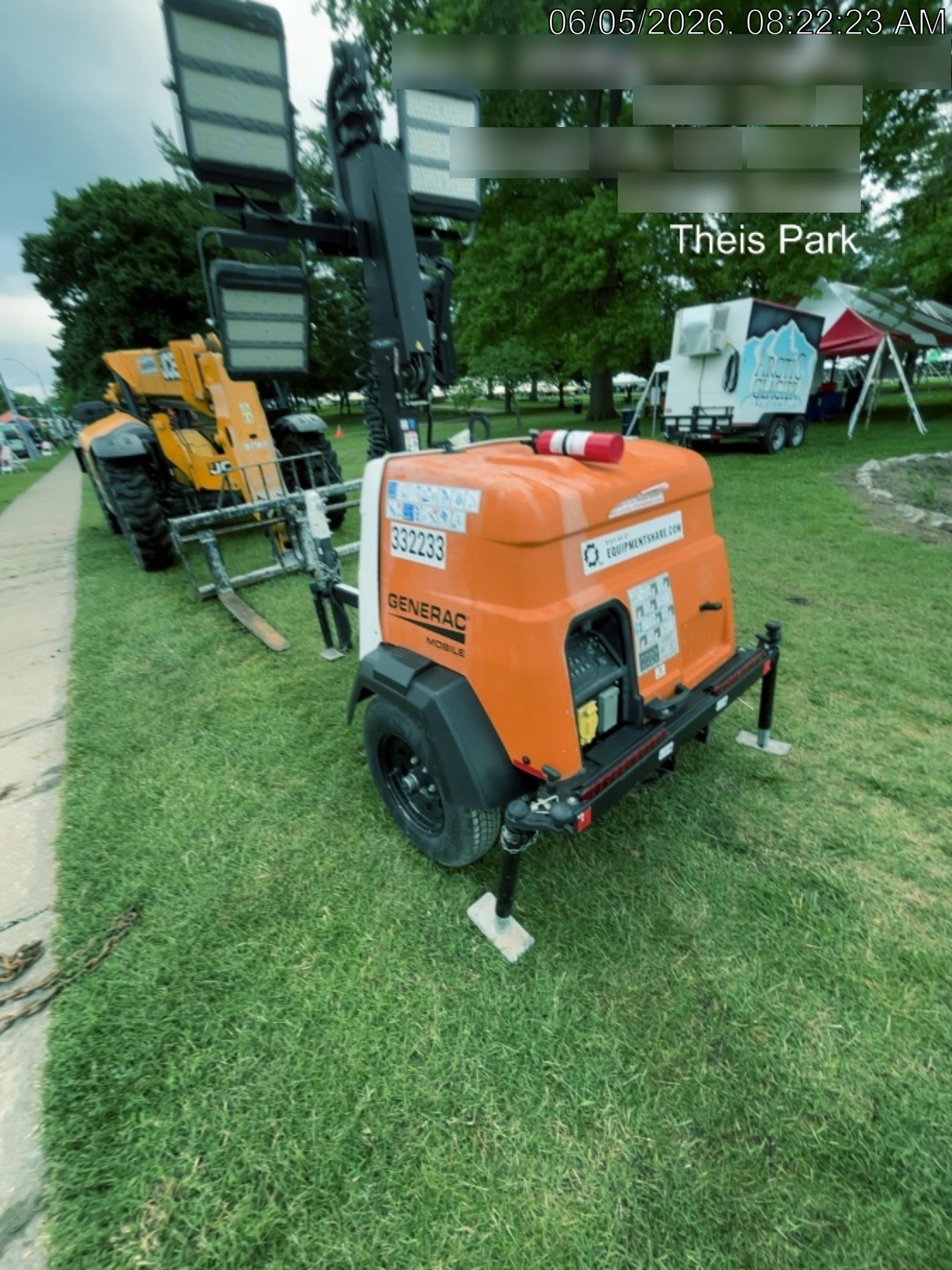 2023 Generac MLT2 Diesel, Flex Switch 120V Input, Powerzone Controller, (4) 320W LED Lights, 4kW Generator, 39.9 Gal Fuel Tank, 2" Ball, T3