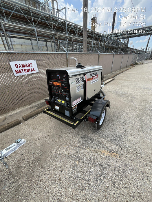 2024 Lincoln Electric LE400 Kubota V1505, Trlr, Cable Rack, Light Kit, ES Decals, T3