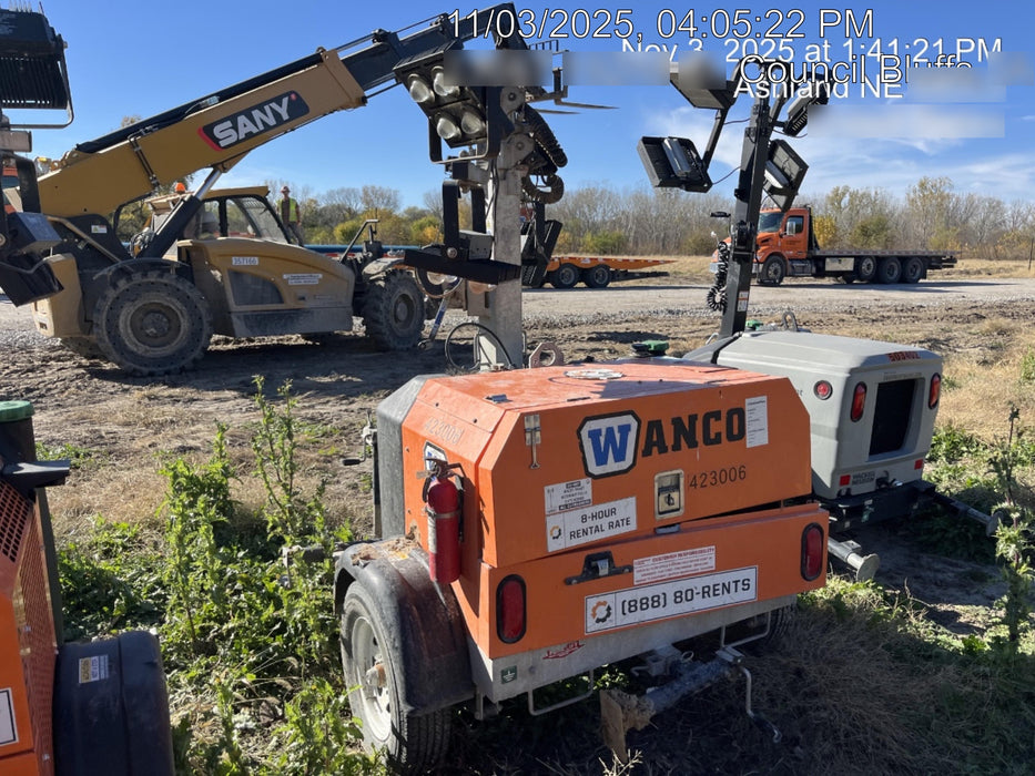 2024 Wanco WLTT-4MM4K Diesel, Deep Sea Controller, Shore Power Plug, Auto Start, (4) 350W LED Floodlights, 4kW Generator, 60 Gal Fuel Tank, 2" Ball, T3