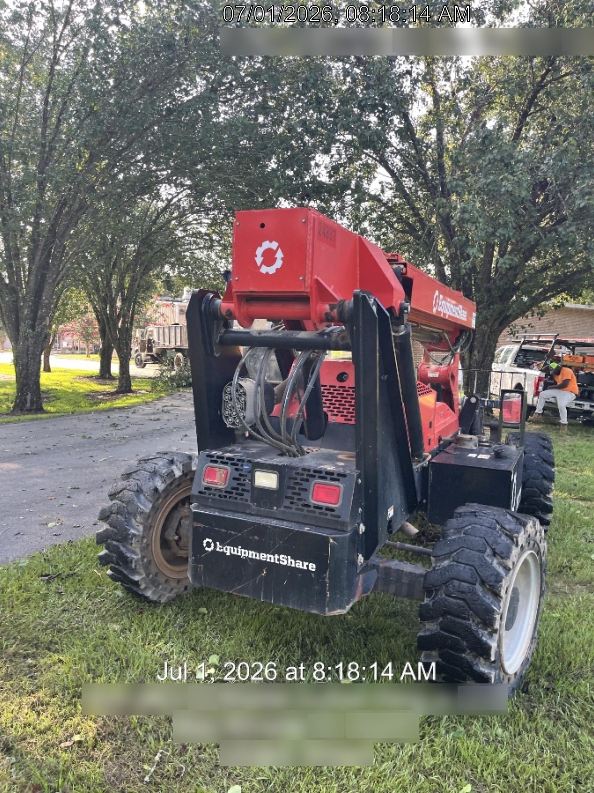 2019 Manitou MTA6034 Manitou MTA6034 Canopy, LED Work Lights, Solid Tires, Beacon, Auxiliary Hydraulics w/48" Carriage and 48" Forks