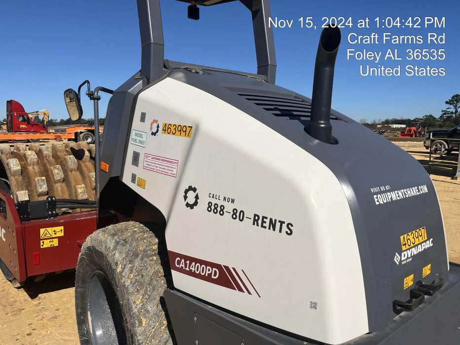 2024 DYNAPAC CA1400PD