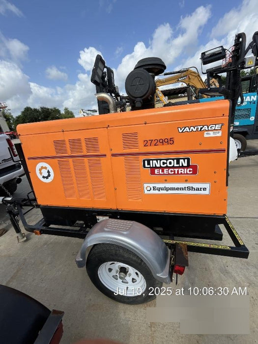 2022 Lincoln Electric Vantage 549X Crosslink Technology, Trailer Mounted, ES Decals, T3