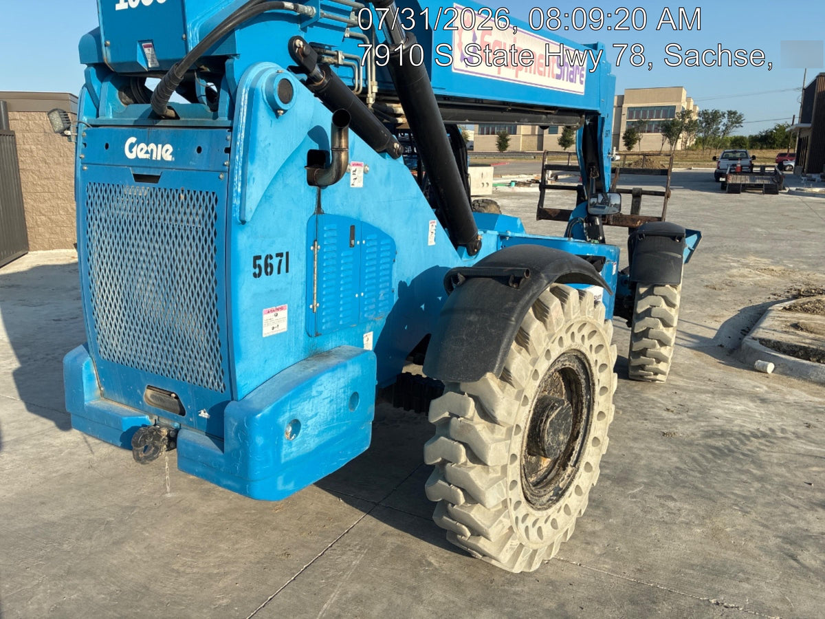 2017 Genie GTH-1056 Genie GTH1056, Solid Tires, 60" carriage, Open ROPS