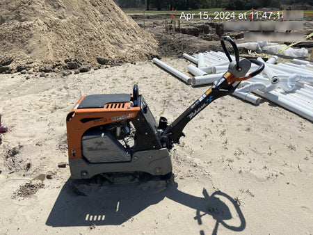 2023 Multiquip MV308GH Honda GX270, 18" Plate, Tachometer