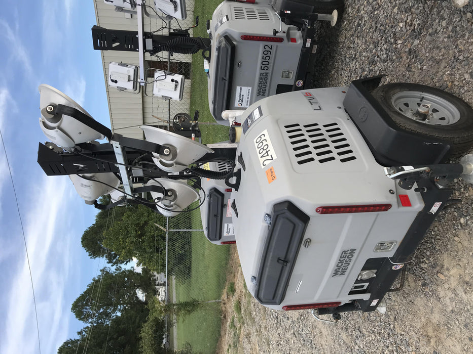 2019 Wacker Neuson LTV6L-MH Wacker Neuson LTV6L Mobile Light Tower w/Fuel Level Sensor Installed