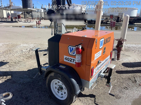 2024 Wanco WLTT-4MM4K Diesel, Deep Sea Controller, Shore Power Plug, Auto Start, (4) 350W LED Floodlights, 4kW Generator, 60 Gal Fuel Tank, 2" Ball, T3