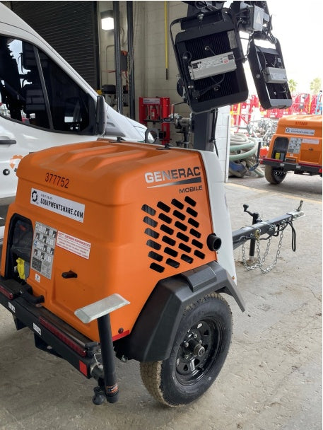 2023 Generac MLT2 Diesel, Flex Switch 120V Input, Powerzone Controller, 
(4) 320W LED Lights, 4kW Generator, 39.9 Gal Fuel Tank, 2" Ball, T3