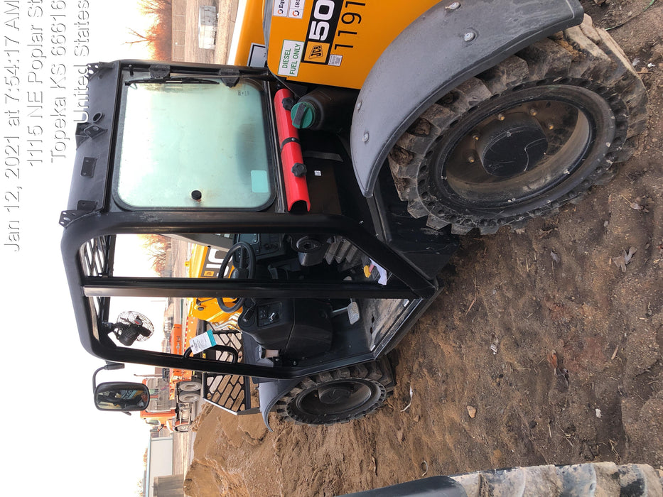 2020 JCB 505-20TC Canopy, Solid Tires, Work Lights, Beacon, Aux Hydraulics, Back up Alarm, ES Decals