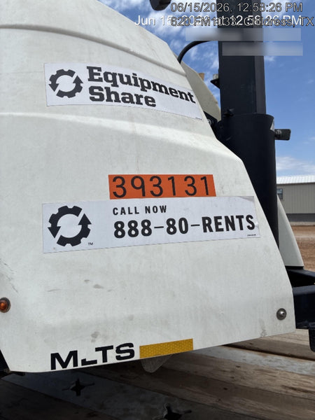 2024 Generac MLT2 Diesel, Flex Switch 120V Input, Powerzone Controller, 
(4) 320W LED Lights, 4kW Generator, 39.9 Gal Fuel Tank, 2" Ball, T3