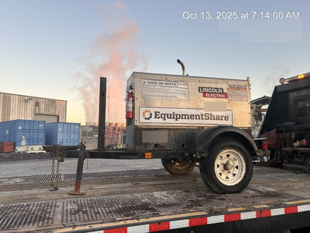 2018 Lincoln Electric Vantage 322 Lincoln Vantage 322 Welder Ready Pak 3 - Vantage 322, Trailer, Fender and light kit, Cable rack