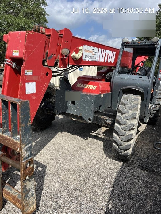 2019 Manitou MTA8044 MTA 8044 - 74 HP T4, Canopy, Worklights/Strobe, Beacon, 66" Carriage, 48" Forks, Solid Tires, Lift Hook, Aux Hydraulics