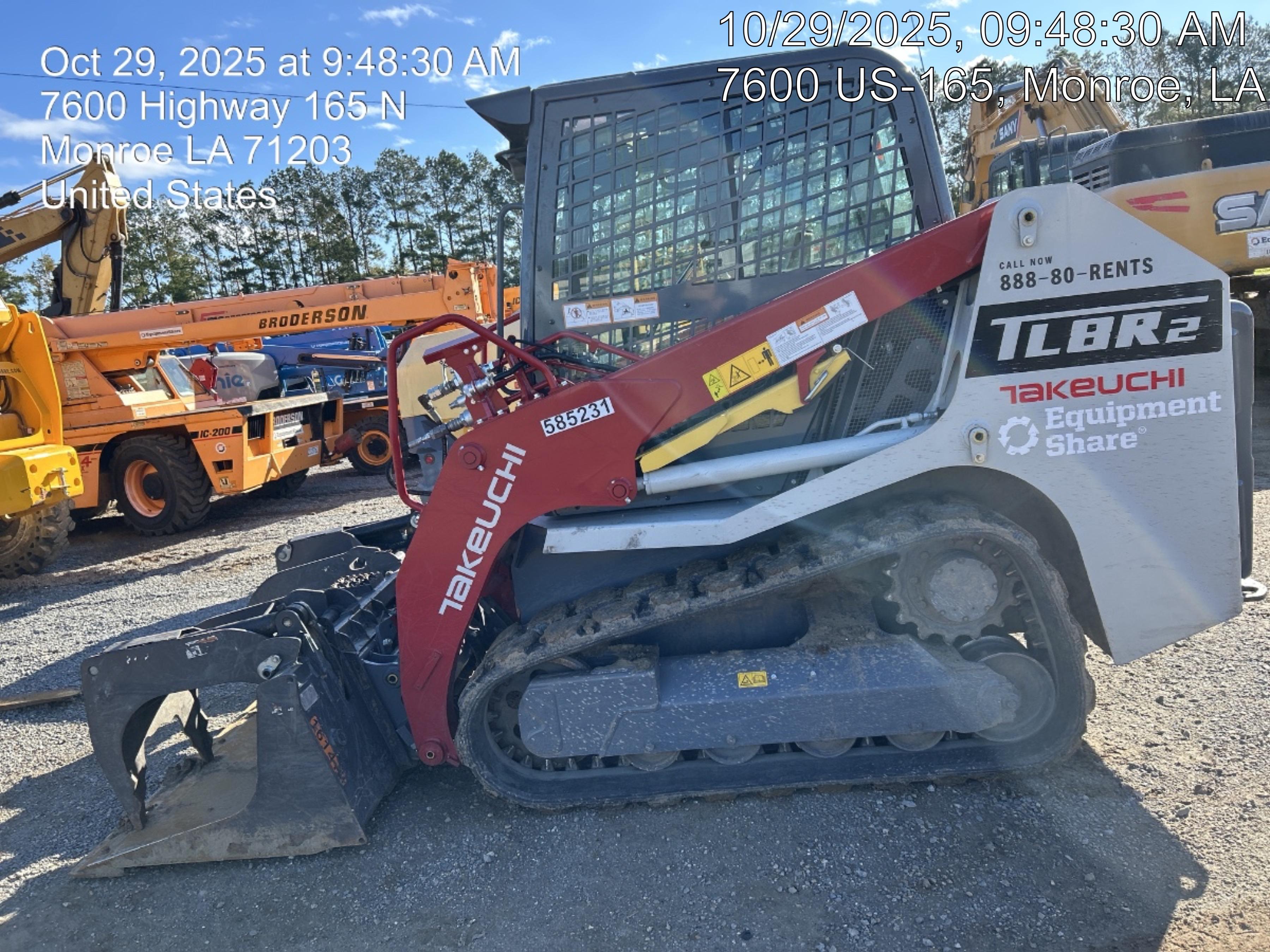 2025 TAKEUCHI TL8R2-CR