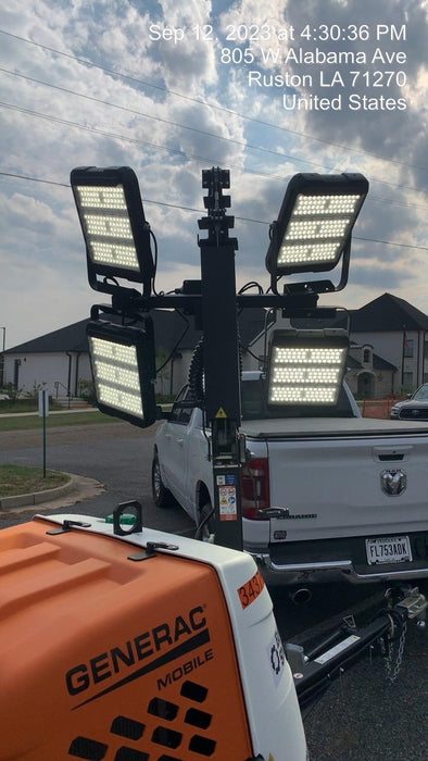 2023 Generac MLT2 Diesel, Flex Switch 120V Input, Powerzone Controller, (4) 320W LED Lights, 4kW Generator, 39.9 Gal Fuel Tank, 2" Ball, T3