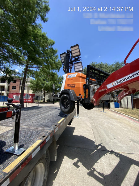 2024 Generac MLT2 Diesel, Flex Switch 120V Input, Powerzone Controller, 
(4) 320W LED Lights, 4kW Generator, 39.9 Gal Fuel Tank, 2" Ball, T3