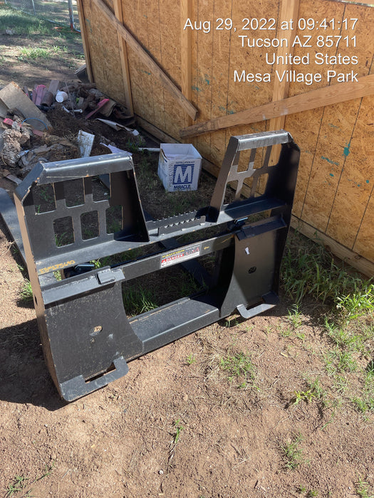 2021 FEMA 60" Skid Steer Forks FEMA