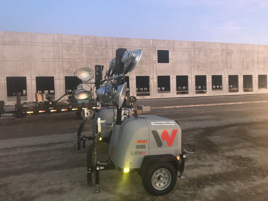 2019 Wacker Neuson LTV6L-MH Wacker Neuson LTV6L Mobile Light Tower w/Fuel Level Sensor Installed