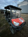 Kubota RTV-X1140W-H 4WD utility cart -LED strobe -Windshield tempered glass -Plastic canopy -Wire harness kit -Backup alarm
