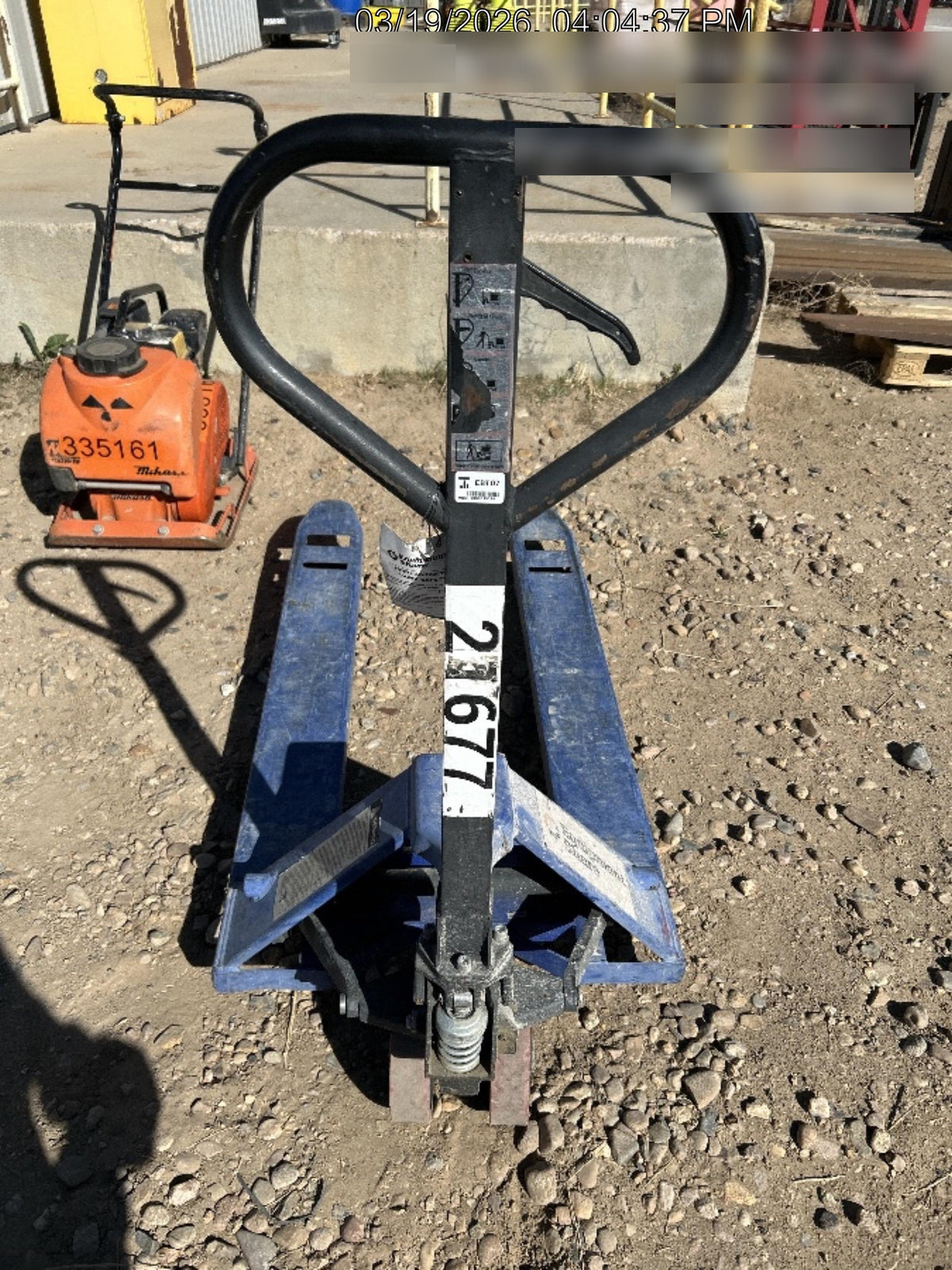 2019 EQUIPRITE ECON 5500 LB PALLET JACK