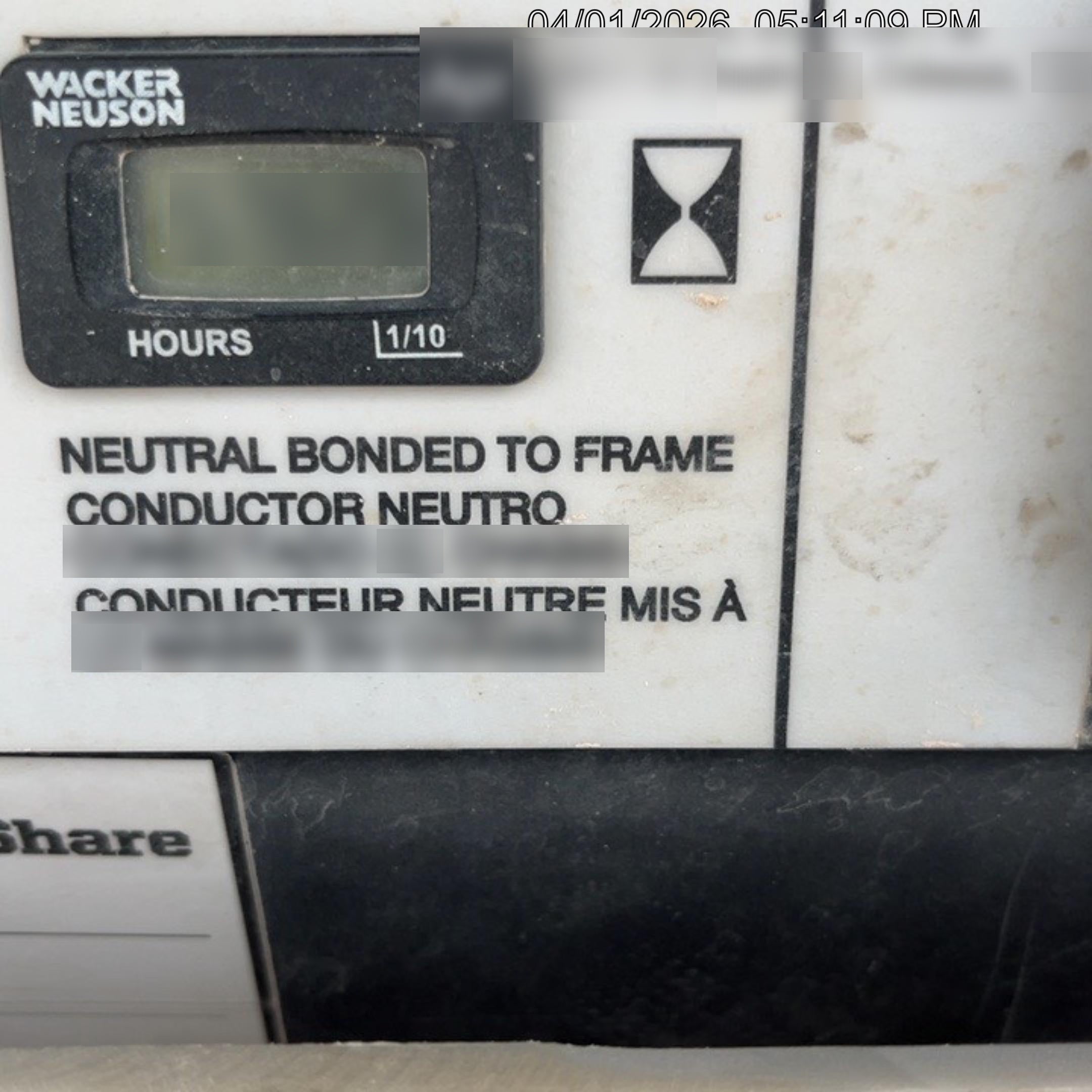 2019 Wacker Neuson LTV6L-MH Wacker Neuson LTV6L Mobile Light Tower w/Fuel Level Sensor Installed