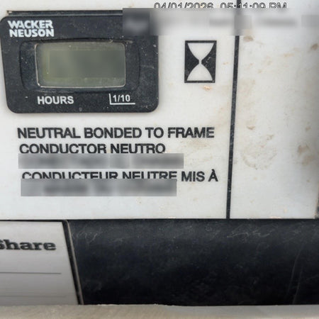 2019 Wacker Neuson LTV6L-MH Wacker Neuson LTV6L Mobile Light Tower w/Fuel Level Sensor Installed