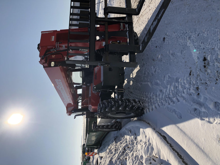 2020 Manitou MTA8044 74hp T4F, Cab/Heat/Air, Cab and Boom LED work lights, Auxiliary Hydraulics, Solid Tires, Amber strobe, Lift Hook w/66" Carriage, 60" Forks