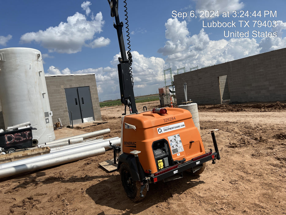 2023 Generac MLT2 Diesel, Flex Switch 120V Input, Powerzone Controller, (4) 320W LED Lights, 4kW Generator, 39.9 Gal Fuel Tank, 2" Ball, T3