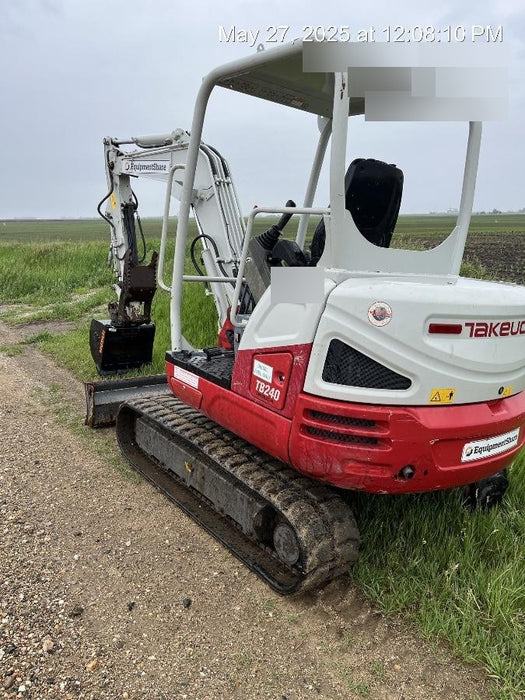 2019 TAKEUCHI TB240