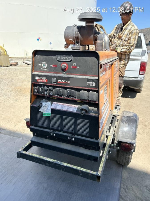 2021 Lincoln Electric Vantage 549X Ready Pak 3, ORANGE (includes trailer, cable rack, fender light kit)