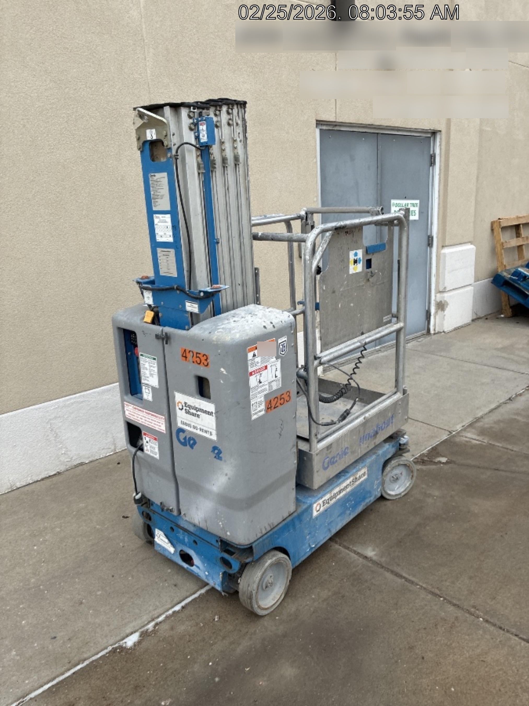 2017 GENIE GR-20