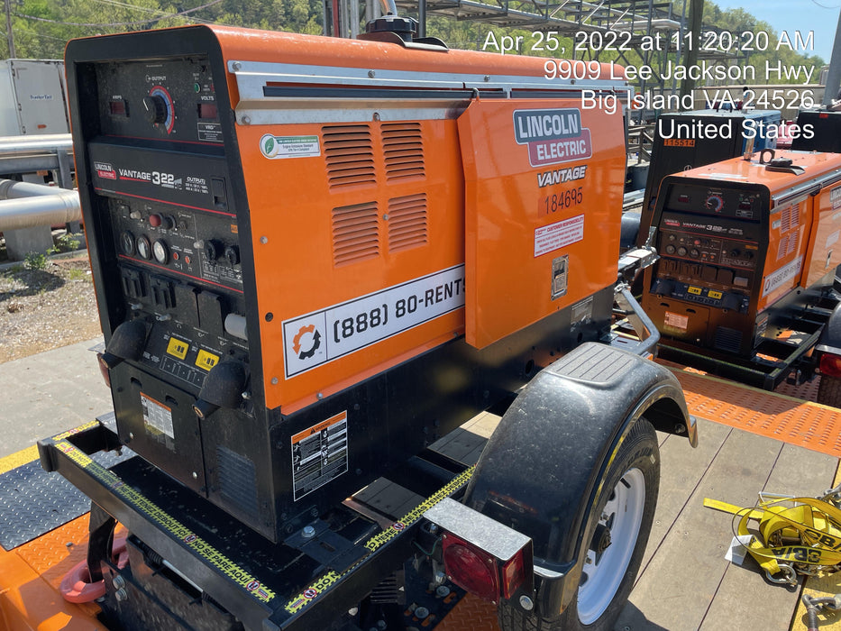 2021 Lincoln Electric Vantage 322 VANTAGE 322 READY-PAK 3