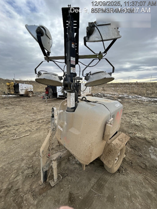 2019 Wacker Neuson LTV6L-MH Mobile Light Tower w/Fuel Level Sensor Installed