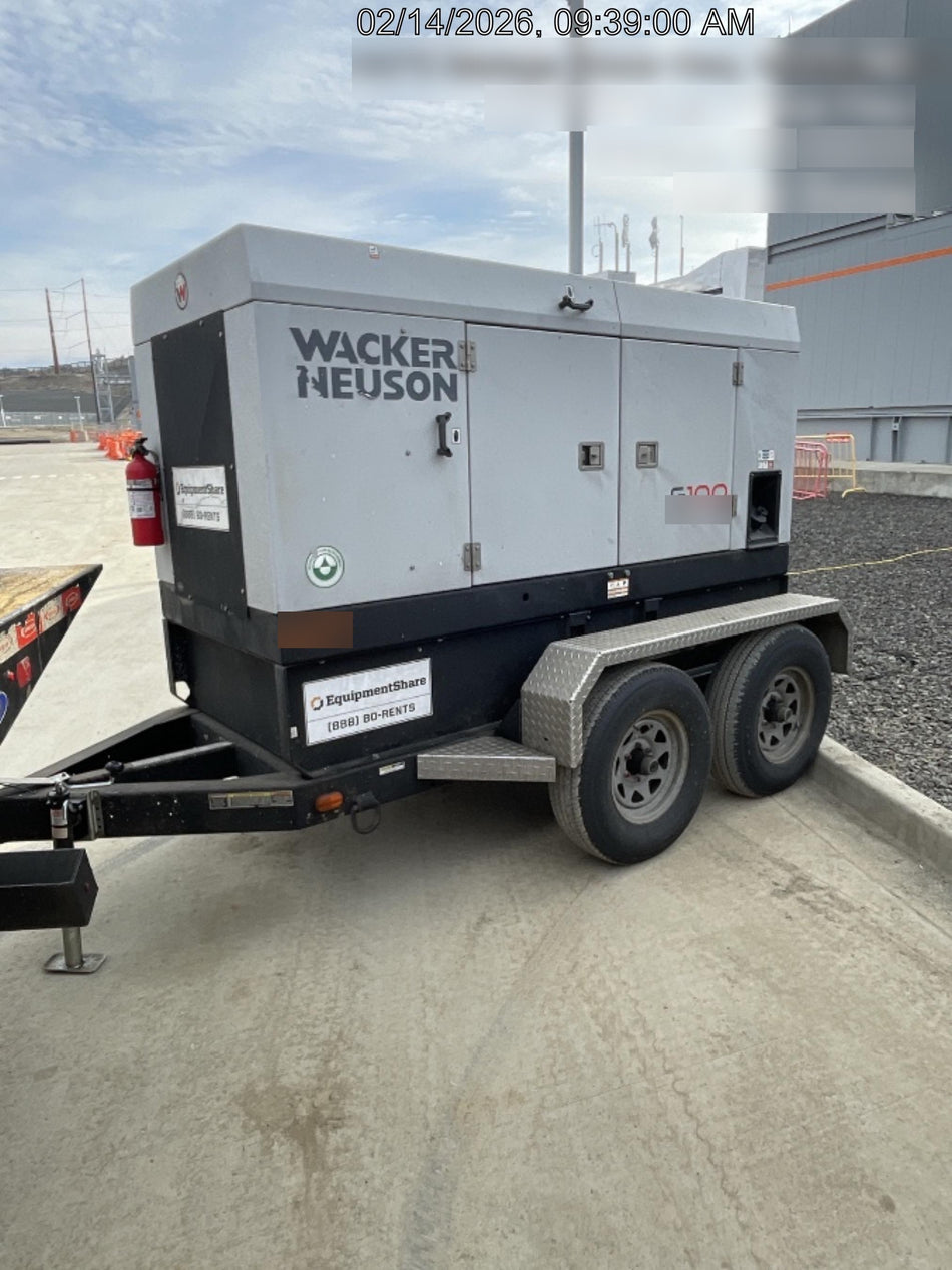 2020 WACKER NEUSON G100