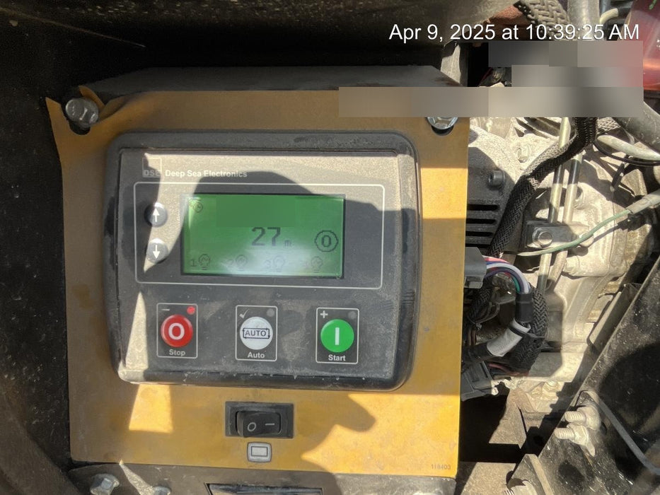 2022 Allmand NLV3GR (4) LED Light Fixture 350W, 23' Vertical Mast, 3kW Prime, Towable, Deep Sea L401, Leveling Jacks, Yanmar T4F 5.8hp